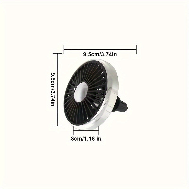 Silent yet powerful, this portable car fan offers high-speed adjustable wind speeds and smooth, quiet operation. It's easy to install, USB powered, and rechargeable for maximum convenience.