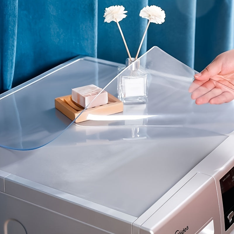 Keep your washing machine safe with this durable plastic cover. Waterproof and dustproof, this transparent protector is also reusable and can double as a nightstand for your refrigerator or other home appliances.