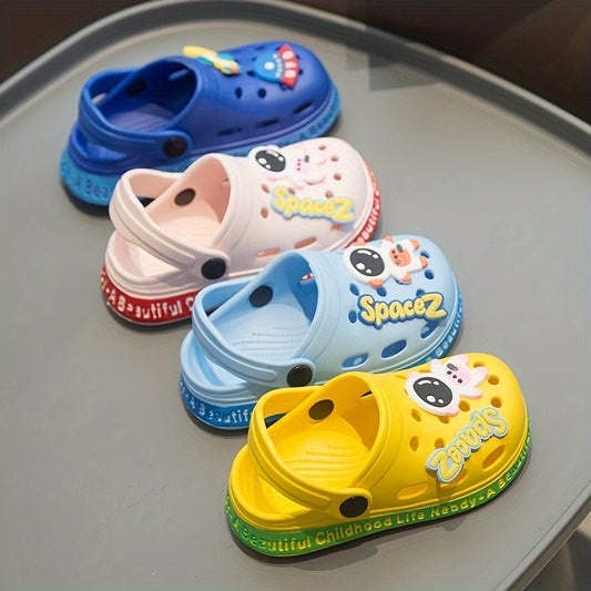 Boys' Cartoon Clogs and Mules: Lightweight, Casual Garden Shoes for All Seasons