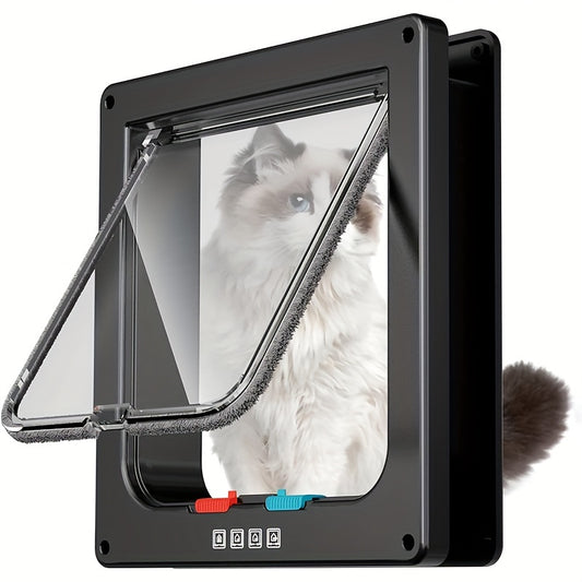 Two-Way Pet Door: Secure and Convenient Access for Cats and Dogs