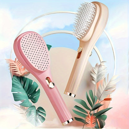 Magic Retractable Hair Comb: Anti-Static, Portable Scalp Massage Brush for All Hair Types, Easy Detangling & Styling, Durable Rubber Bristles