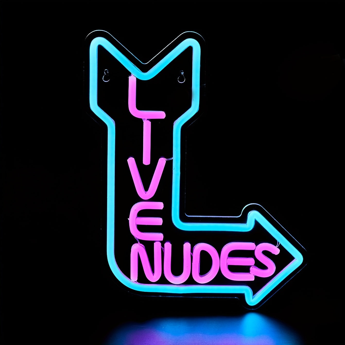 Live nudes LED neon lights for party, powered by USB