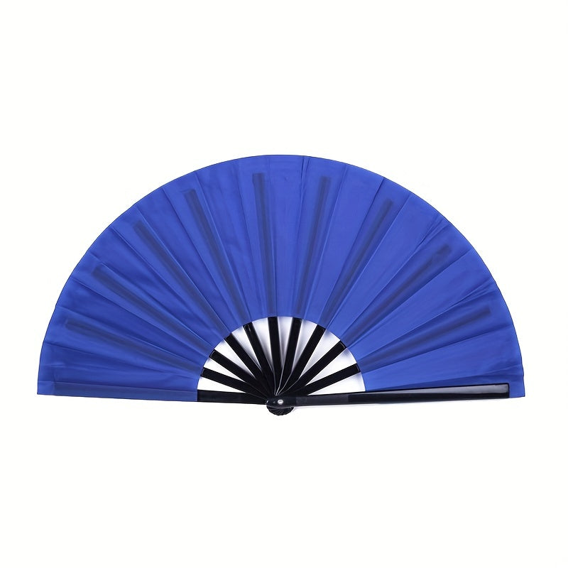 Traditional Chinese style accessories including a 1pc Kung Fu Fan, Tai Chi Ringing Fan, Chinese Dance Folding Fan, and Martial Arts Double-sided Plastic Fan Bone, perfect for adding a classic touch to your look.