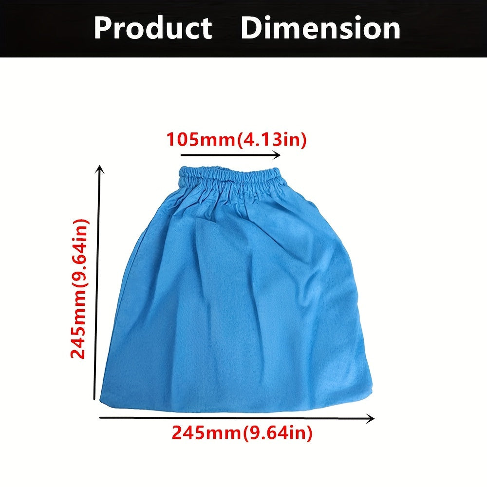 2 pieces of VRC51 Vacuum Cleaner Filter Dust Bags, designed to be compatible with Vacmaster wet/dry vacuums ranging from 15.14 to 60.57 liters and Shop-Vac models ranging from 18.93 to 60.57 liters. Made from high-quality non-woven cloth for efficient