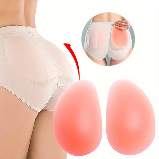 Women's silicone hip pad underwear insert for enhancing buttocks, ladies lingerie accessory.