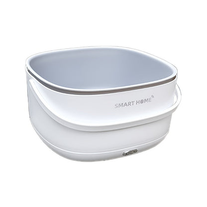 The Smart Home Automatic Fruit and Vegetable Washer is a portable, multifunctional cleaning machine designed to preserve nutrients. This battery-operated device (2 AA batteries not included) is food contact safe, making it ideal for dining and food