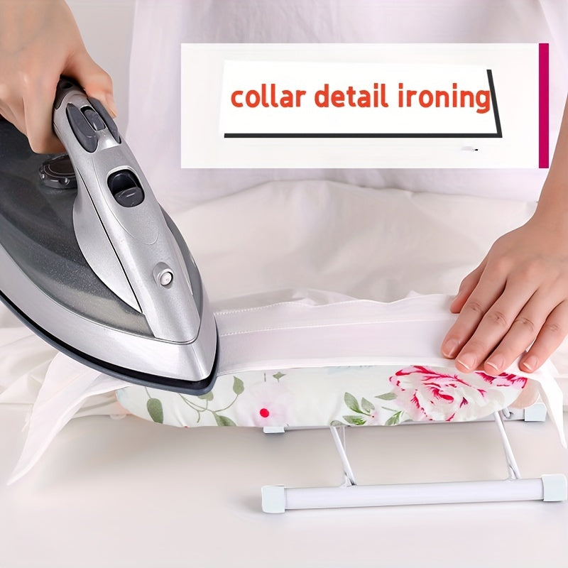 Portable Mini Ironing Pad for Sleeves - Compact Stainless Steel Ironing Board, No Electricity Required