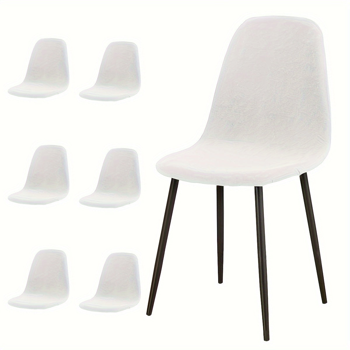 4-6 Waterproof Eames Chair Covers for Home or Dining Chairs