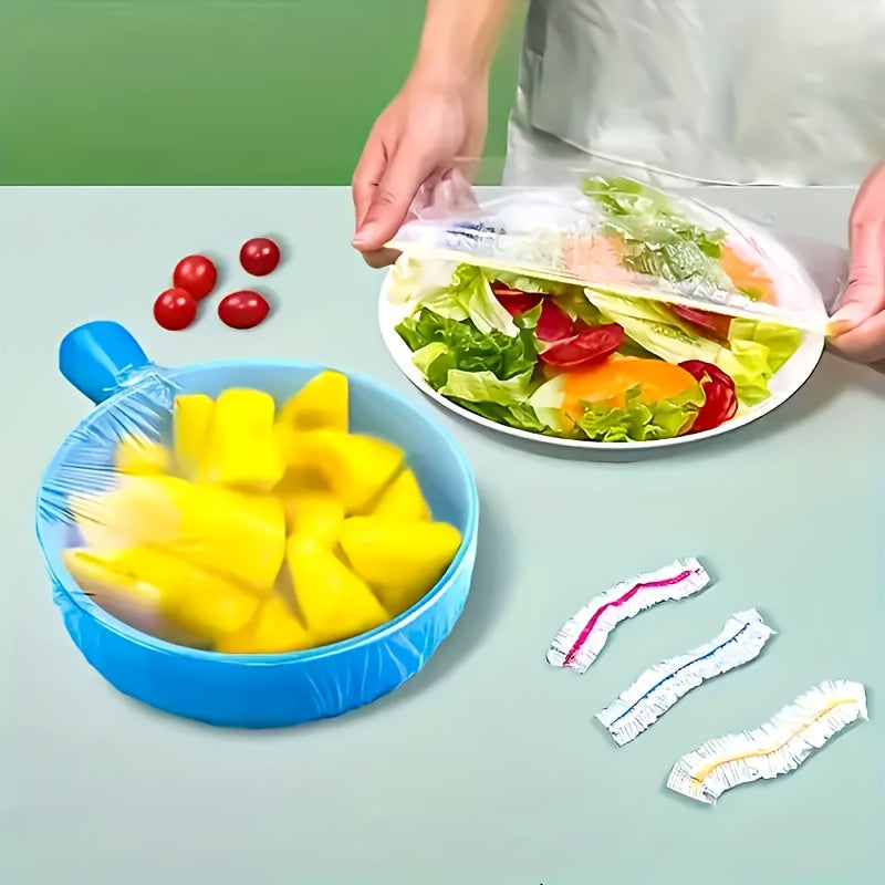 300 pieces of ClearShield Elastic Food Freshness Wraps are now available. These stretchable PS Polystyrene Plate Covers are disposable, odorless, and perfect for multiple uses in the kitchen. Whether at home, in a restaurant, or on a picnic, this cling