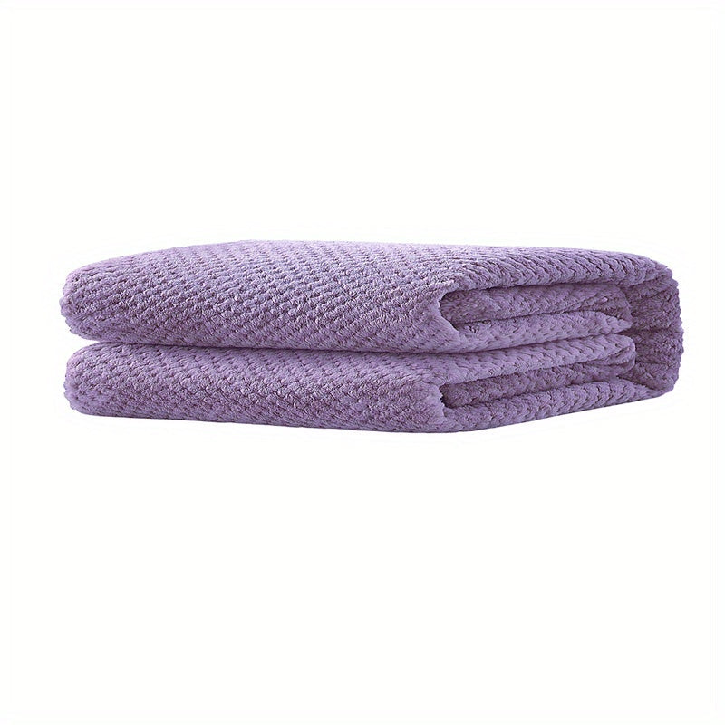 Soft and Cozy Solid Color Blanket perfect for a Comfortable Nap, Relaxing on the Couch, Keeping Warm on the Sofa, Office, Bed, Camping, or Traveling