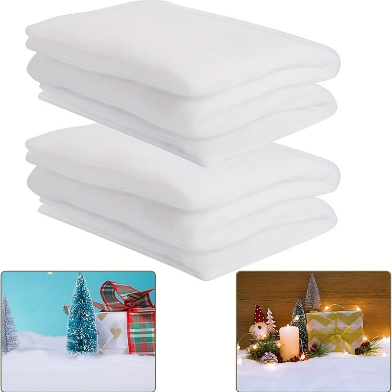 Stay warm this holiday season with our Cozy Christmas Snow Blanket, measuring 89.92cm x 240.03cm. This blanket is perfect for adding a festive touch to your holiday party decor or for snuggling up with all season long. Made from a cozy knit fabric