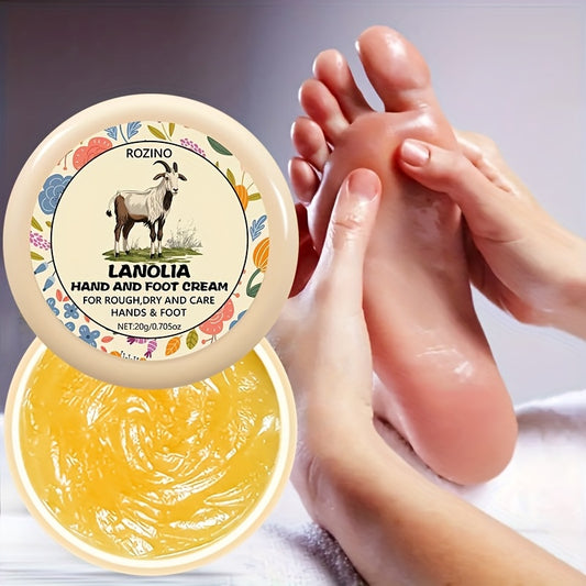 Lanolin Cream with Hyaluronic Acid deeply moisturizes cracked hands and feet in winter, leaving skin soft, smooth, and elastic with regular use.