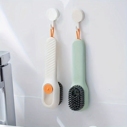 1 Piece Plastic Shoe Brush with Multiple Functions