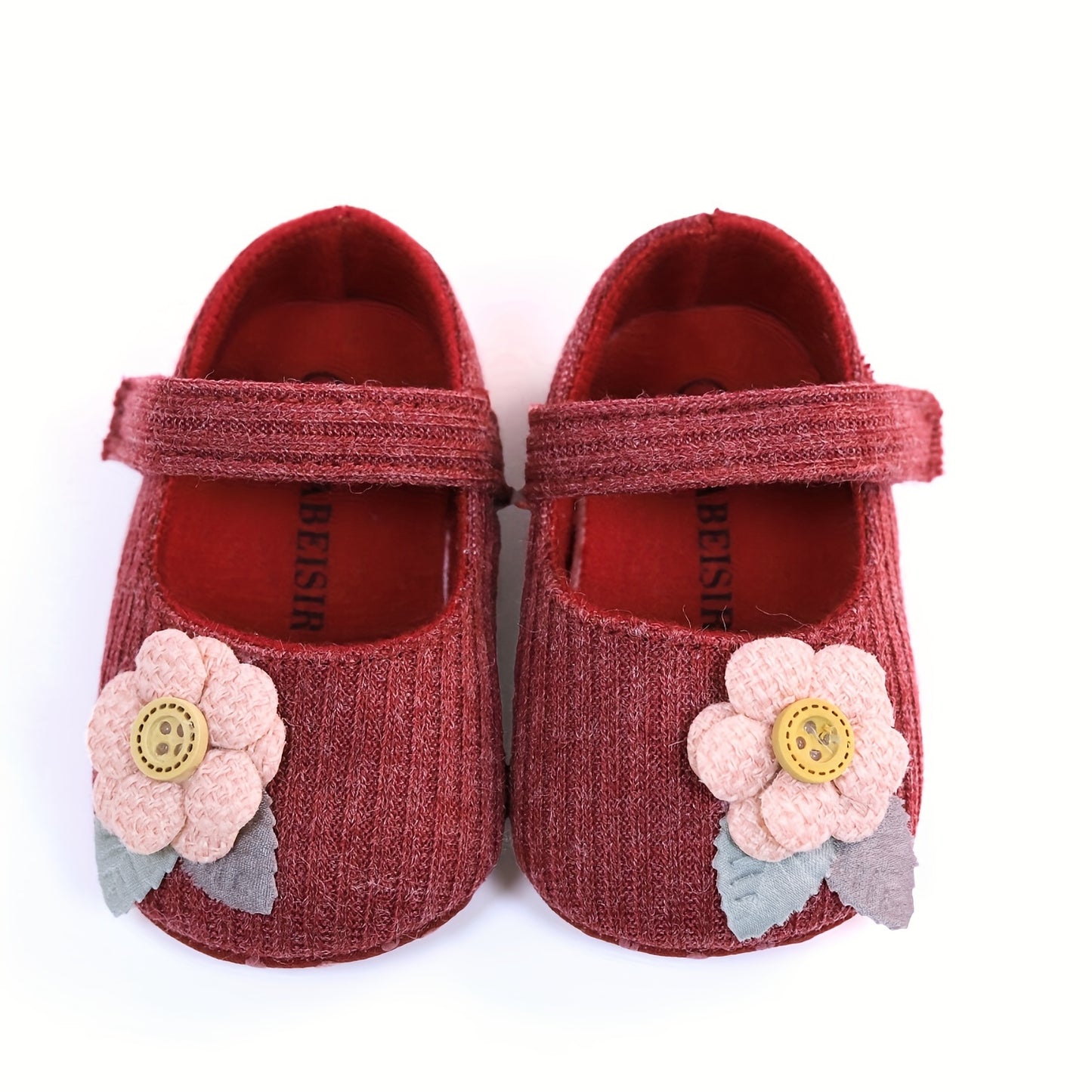 Stylish, comfortable Mary Jane shoes for baby girls, perfect for indoor and outdoor wear in spring and autumn.