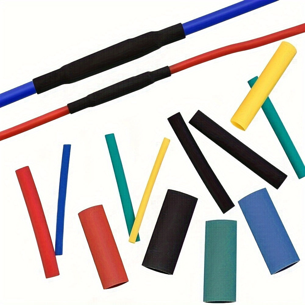 UMLIFE heat shrink tubing set with 300W hot air gun for wire protection and crafting.