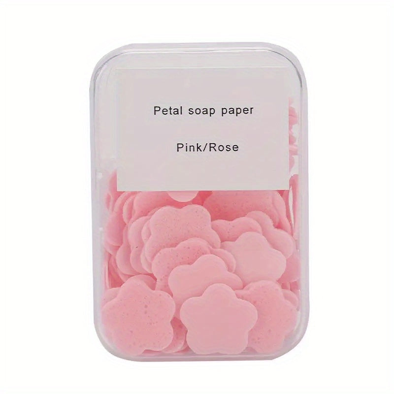 100 pcs/box of Portable Scented Foaming Soap for Travel.