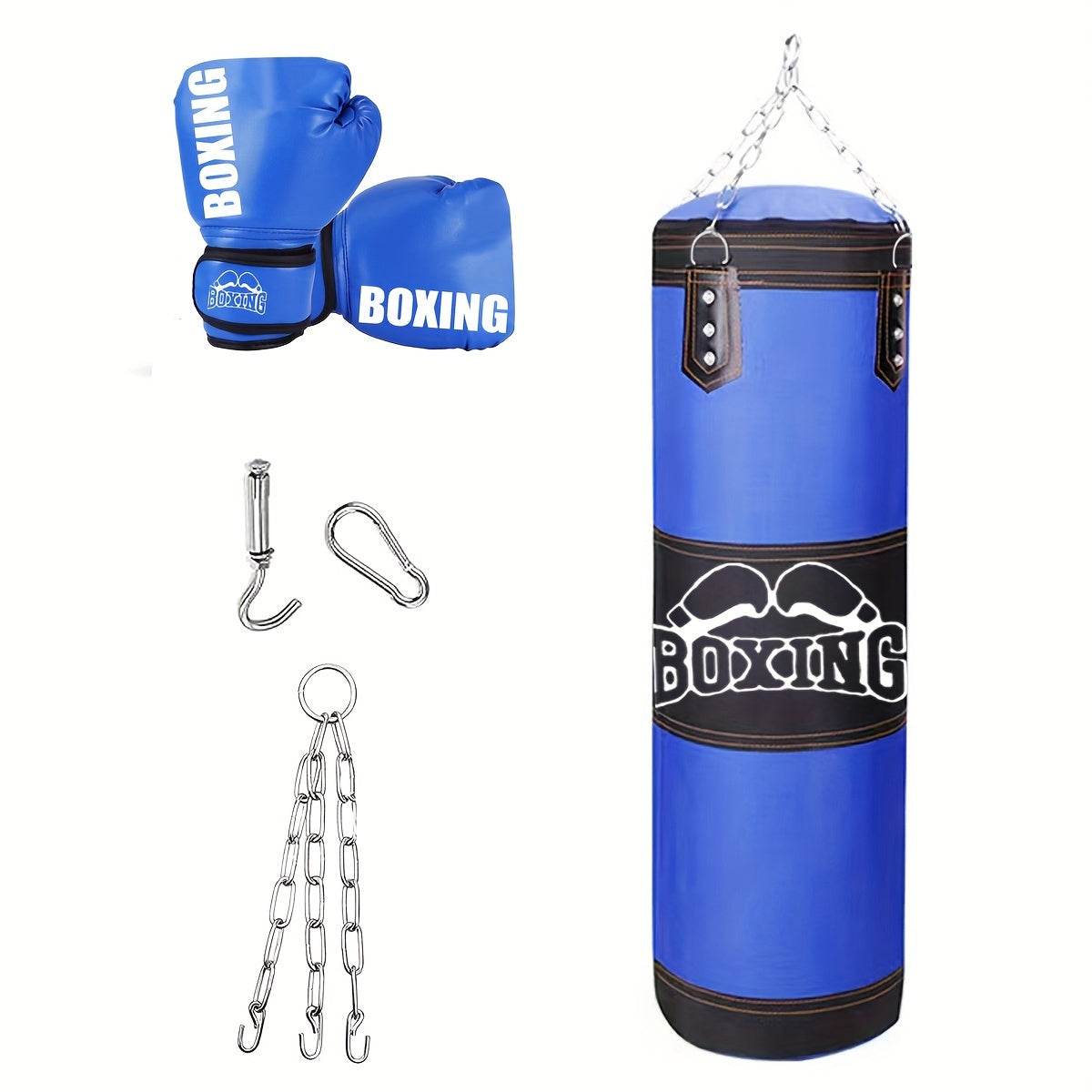 Adult unisex Sanda martial arts boxing bag for MMA training, hanging punching bag