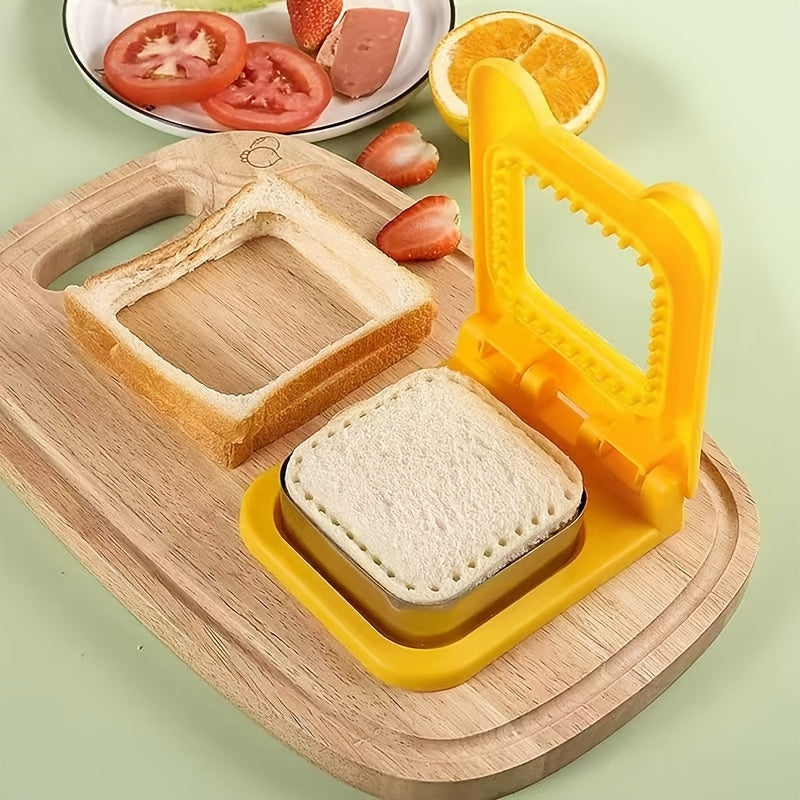 Stainless Steel Sandwich Crust Cutter, DIY Baking Tool for Homemade Bread and Toast, Food-Safe - Multipurpose kitchen gadget