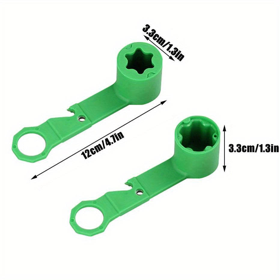 Tool for Removing Dough from Thermomix, Key for Releasing Pastry Flowers, Rotary Aid Blade Knife made of Plastic, Wrench Accessory for Replacing Blender Blade on TM5, TM6, TM21, TM31