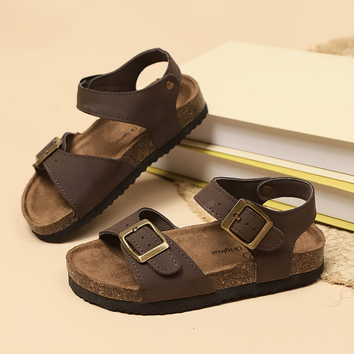 Kids' Cork Sandals for Summer