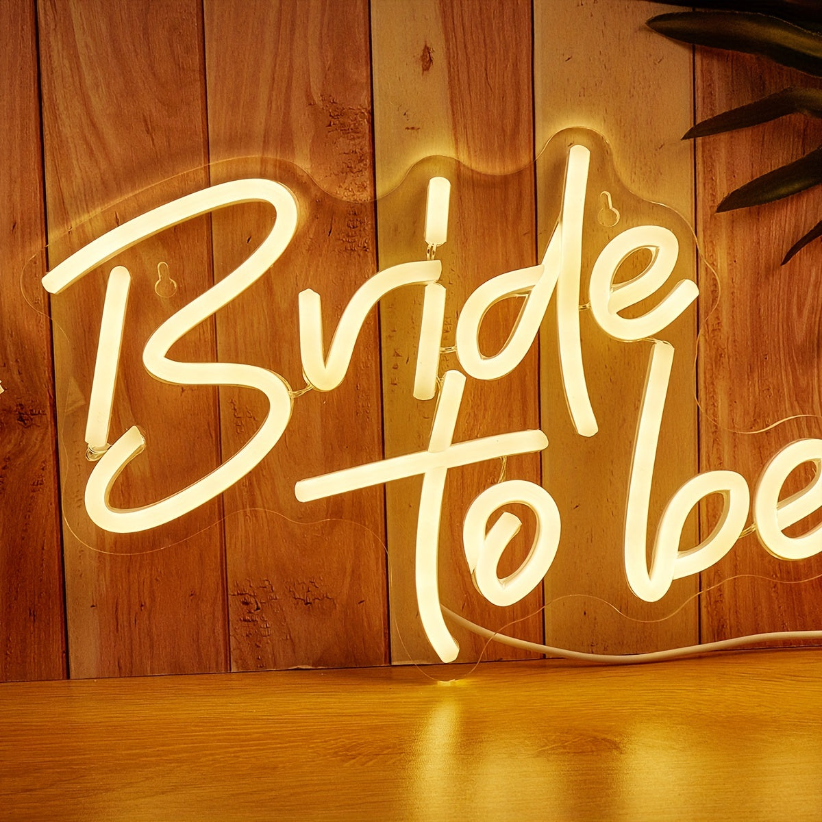 Bride To Be LED Neon Sign, USB Powered, Wall Decoration for Bedroom and Events.