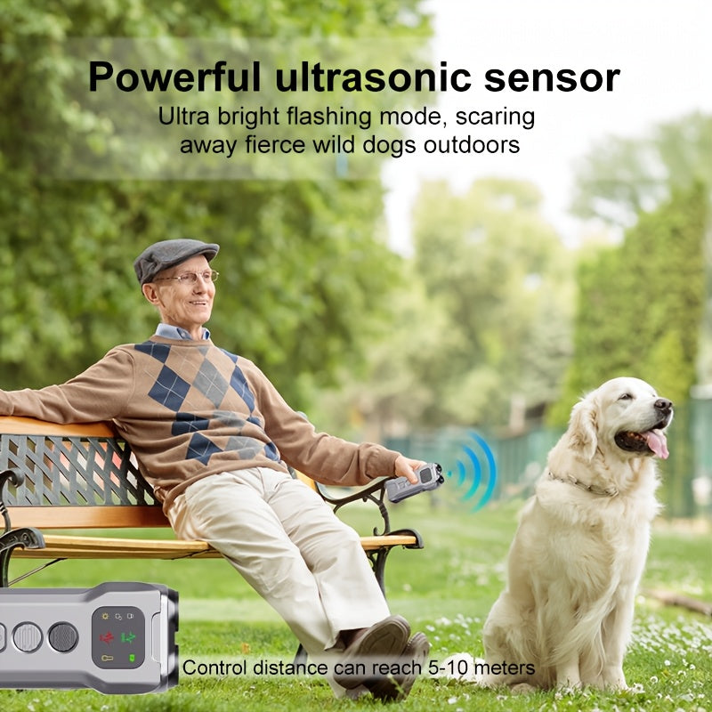 P9 Ultrasonic Dog Repellent - USB rechargeable with lithium polymer battery