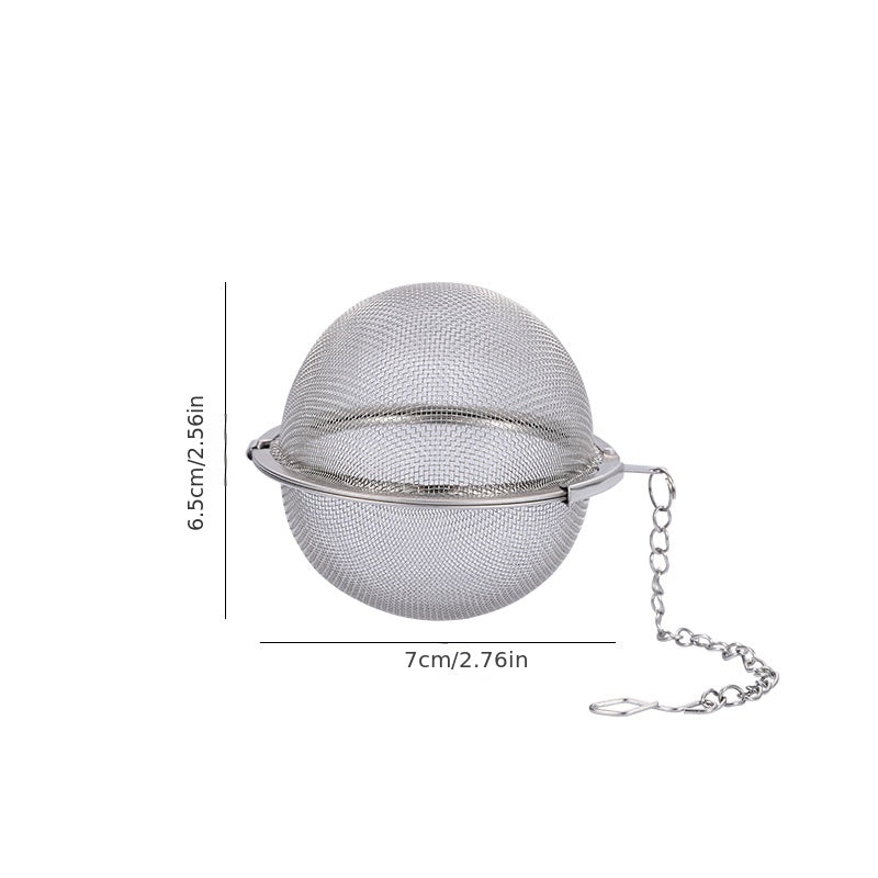 Enjoy the perfect cup of tea at home with our premium 304 stainless steel tea ball pack