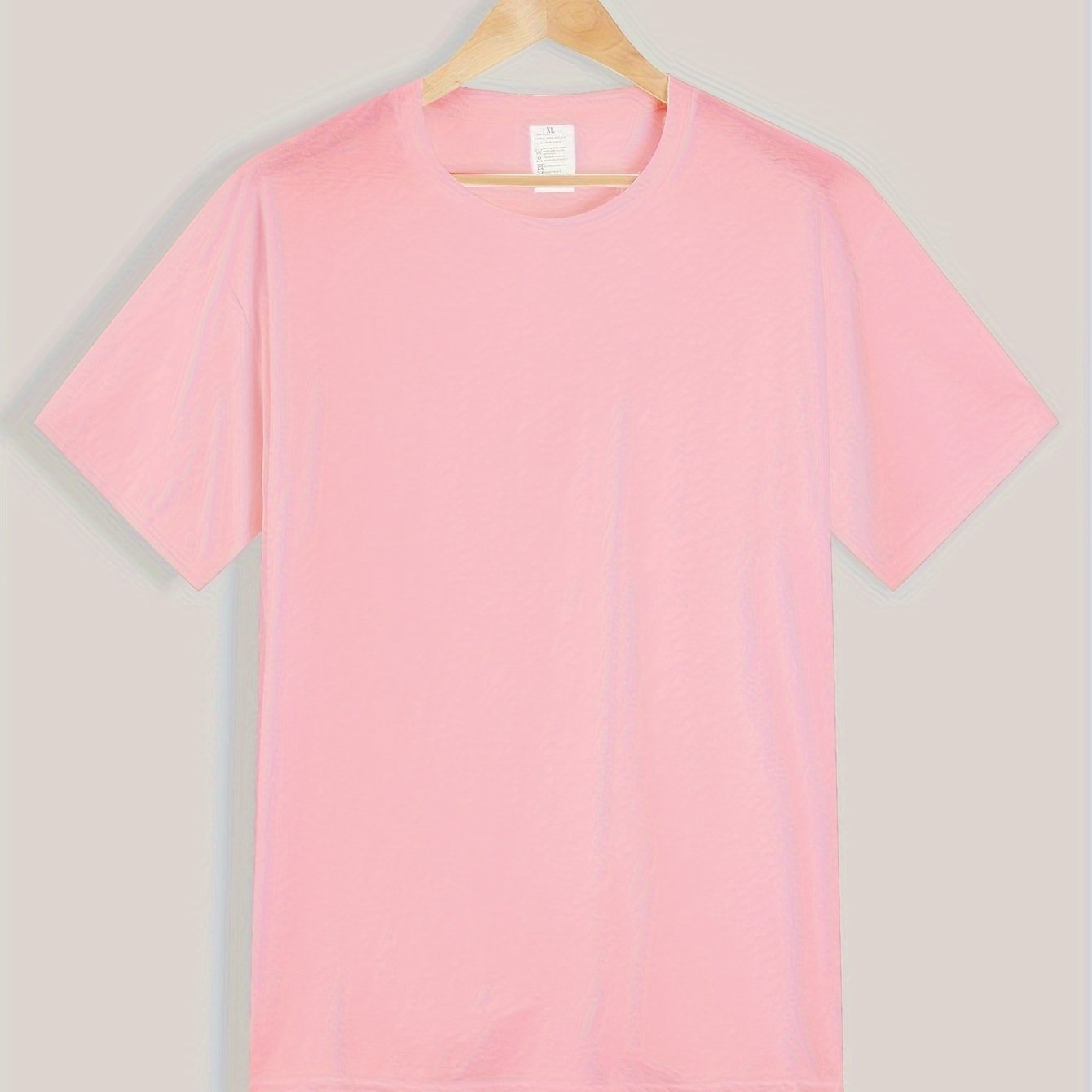 Cotton crew neck t-shirt for men