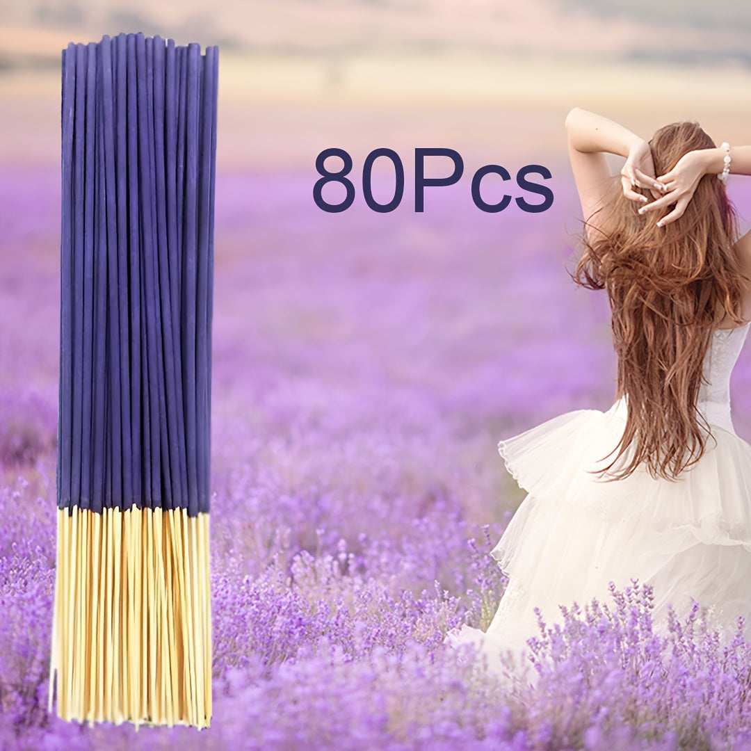 Lavender Aromatherapy Wood Sticks, 22.0 cm, Ideal for Home Decor, Hotels, Spas, and Gifts