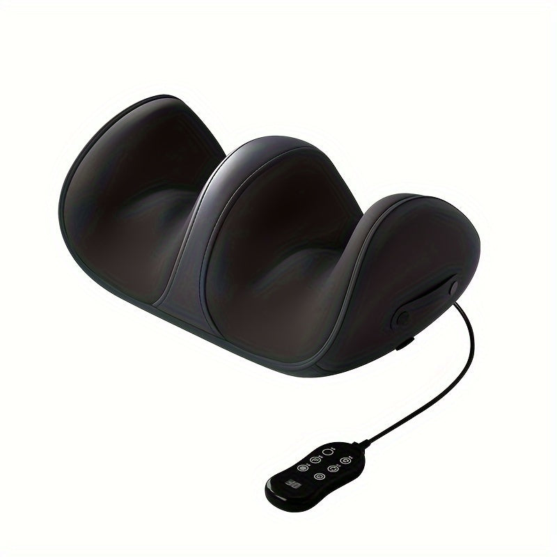 Shiatsu Foot and Leg Massager with Heat, USB Rechargeable Battery for Circulation and Relaxation.