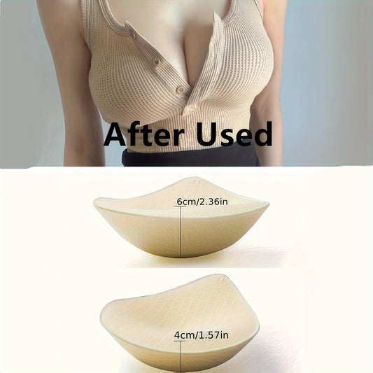 Reusable bra insert pads enhance chest invisibly and are ideal for women's lingerie and underwear.