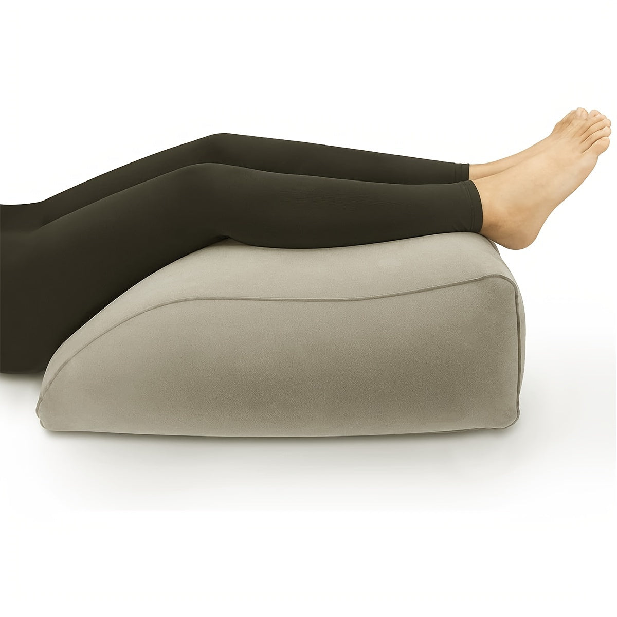 Inflatable Leg Rest Pillow for Elevating Leg, Back, Hip, and Knee Pain Relief - Ideal for Sleeping, Reading, and Relaxation - 1pc Leg Elevation Pillow.