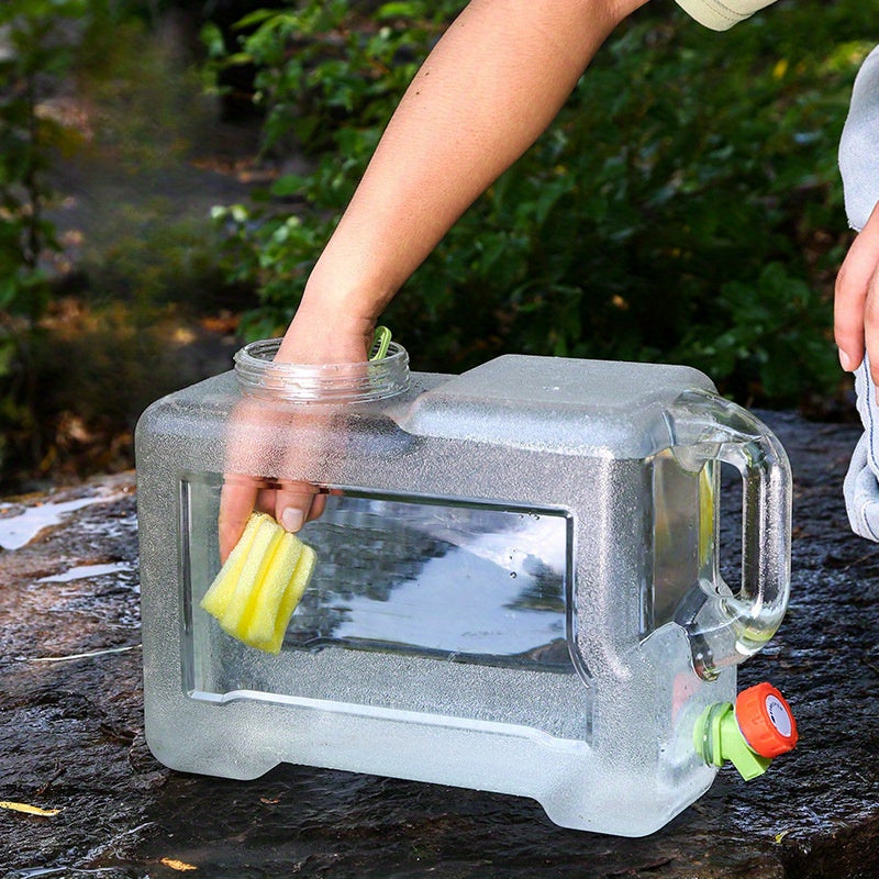 Multi-Purpose Outdoor Water Dispenser with Built-In Faucet - Clean, Convenient & Long-Lasting for Camping, Household & Beyond