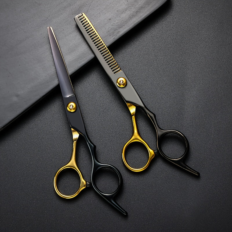 1 hair cutting tool and a 9-piece 6.0-inch kit of professional scissors, ideal for home salons and beauty parlors.