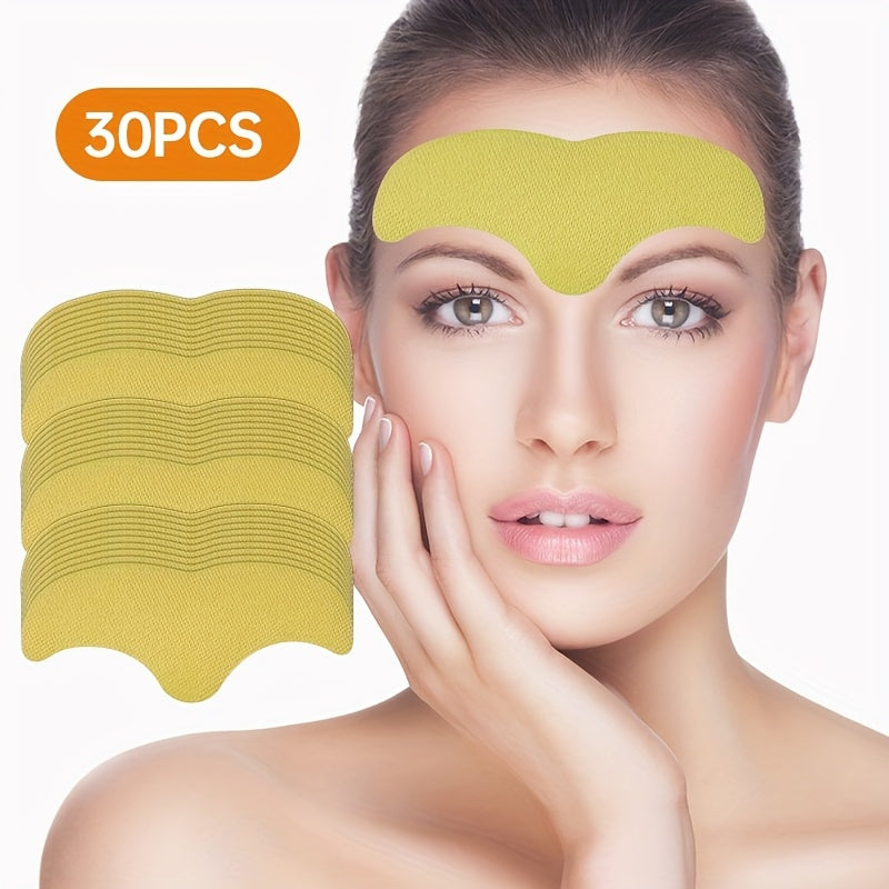 ZGPG Forehead Firming Patches in 10pcs/20pcs/30pcs - Instantly smooth, soften, lift, and tighten skin on the forehead for a youthful glow.