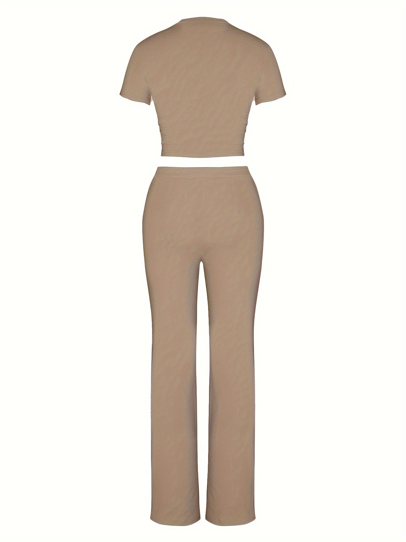 Kardashian-inspired Modal Ribbed Loungewear Set