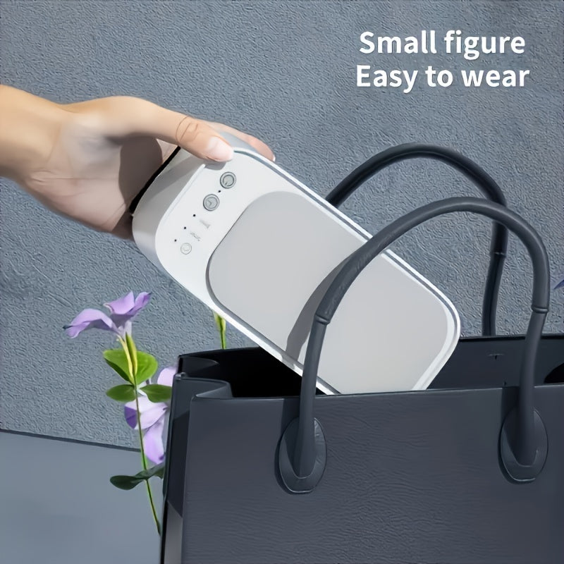 Convenient Portable Cleaner with USB Rechargeable Battery - Powerful Vibration for Cleaning Jewelry, Glasses & Watches at Home