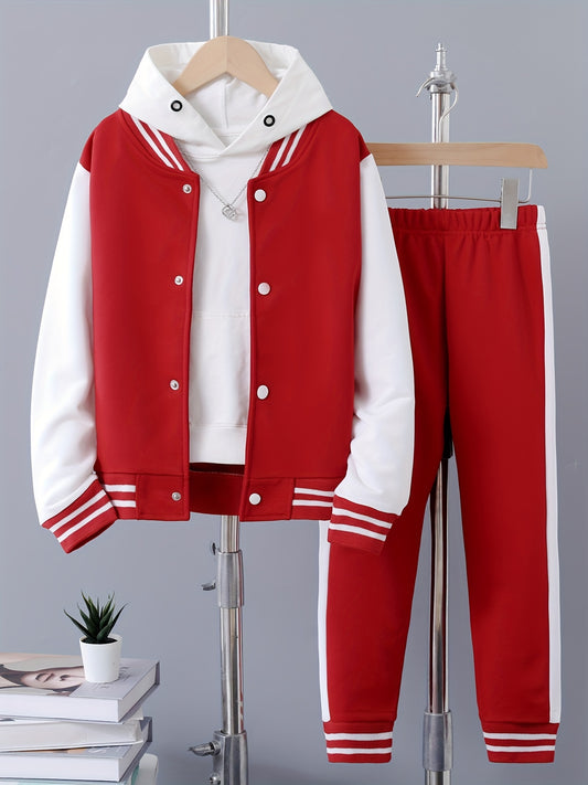 Boys' Baseball Suit and Pants Set