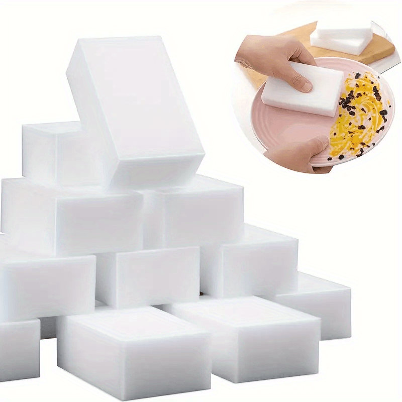 Magic Cleaning Sponges Eraser in 10/30 Packs, Premium Melamine Foam Pads (9.98x5.99x1.98cm)