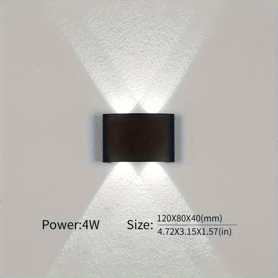 Various wall lights available in different wattages can be used for a voltage range of 85-265V.