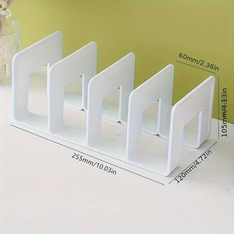 Versatile organizer stand for books, magazines, CDs, and office supplies