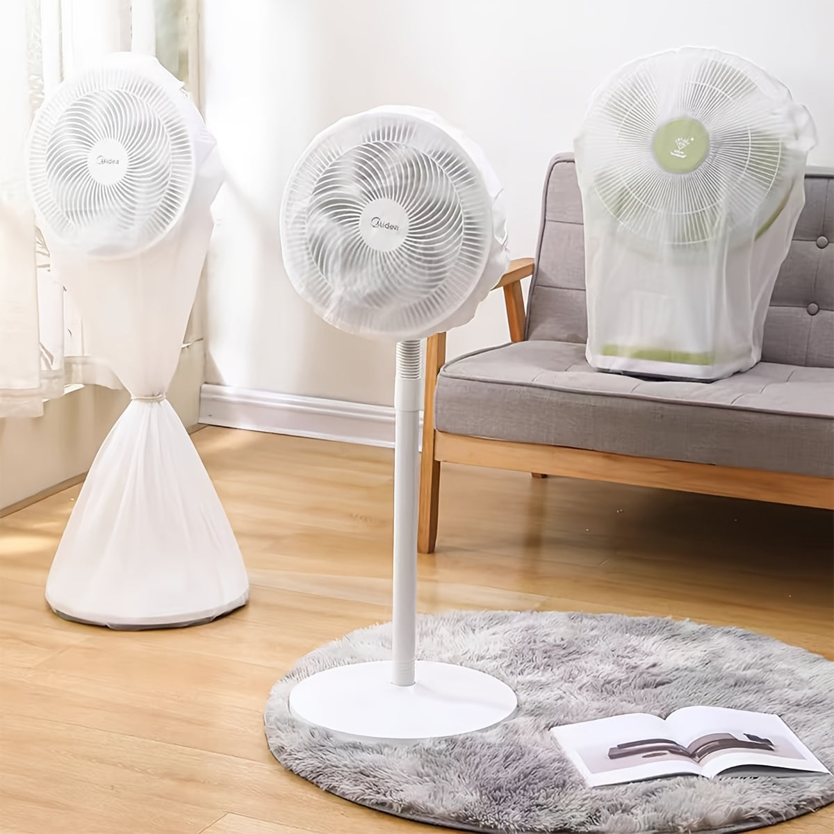 Protect your modern fan with this dust cover protector. Made from plastic, it provides full and half coverage and is safe for non-food contact. It includes a hand guard and fits universally for home and office fans.