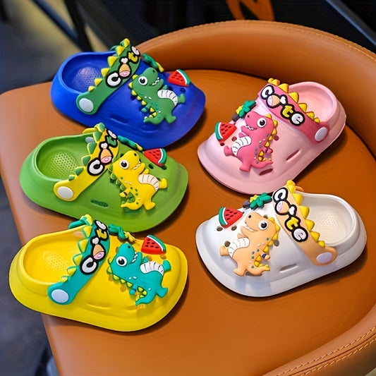 Stylish cartoon clogs for kids, perfect for all occasions.