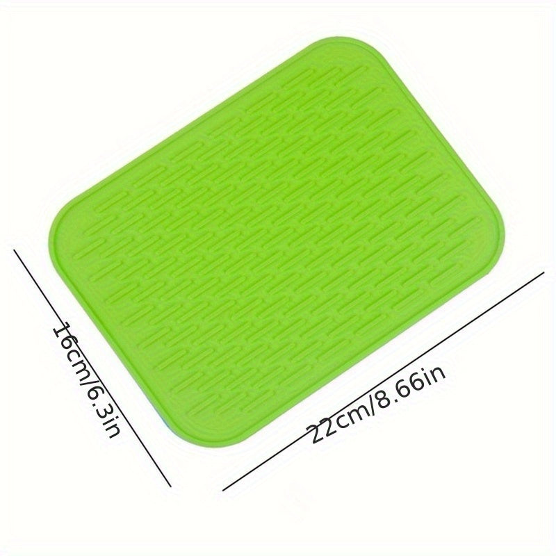 Silicone trivet mat for hot dishes - 1pc