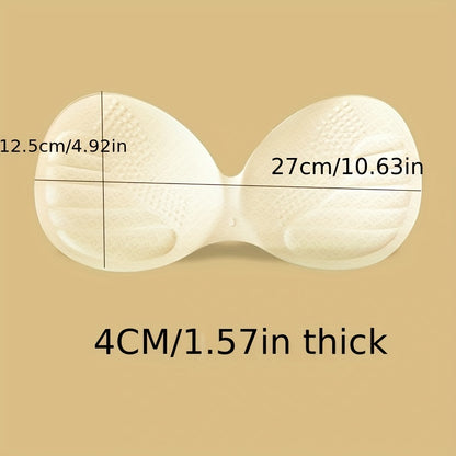 Soft and sticky chest pads for thickened underwear.