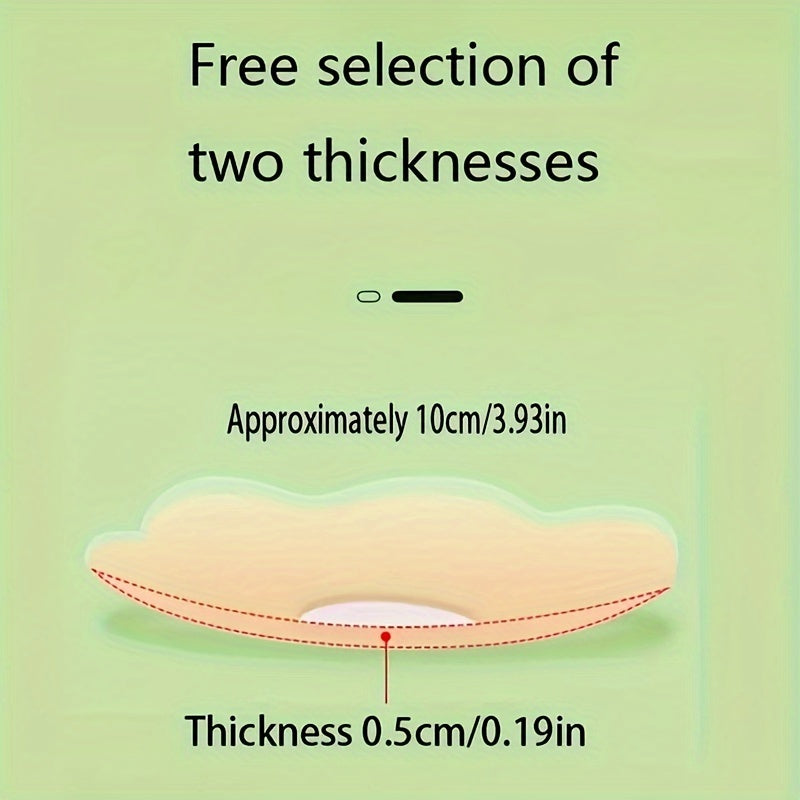 Invisible silicone lift bra for women, strapless and self-adhesive. Washable and reusable. Ideal for wedding dresses and casual wear.