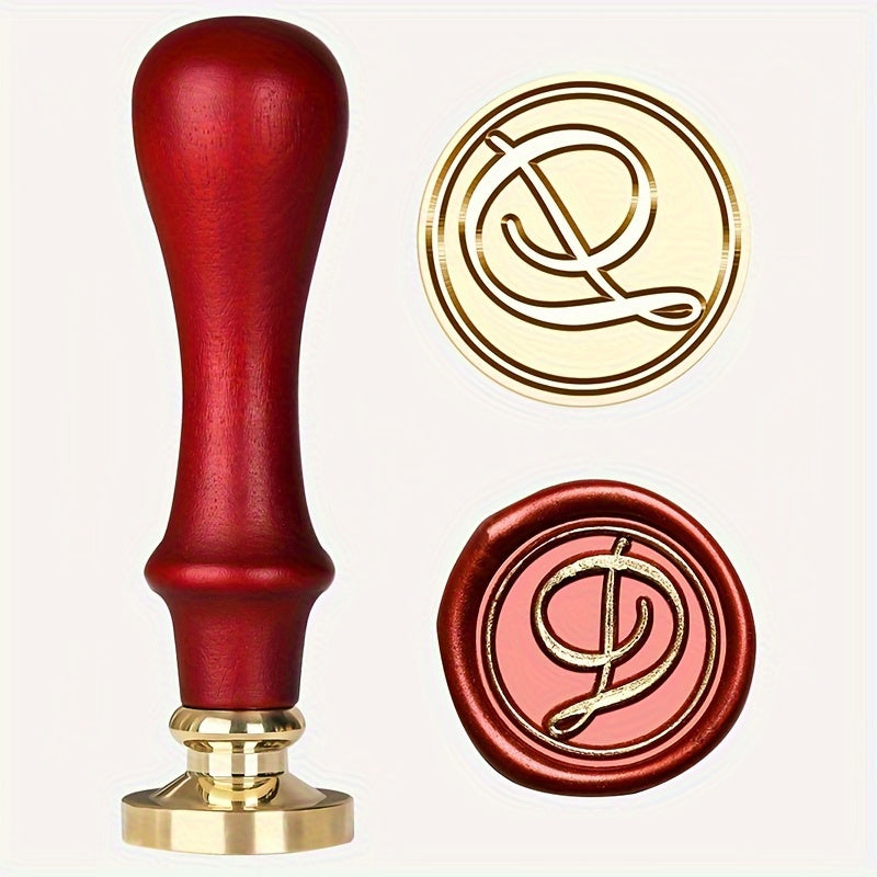 Alphabet A-Z Sealing Wax Stamp Kit for Wedding Invitations and Letter Sealing