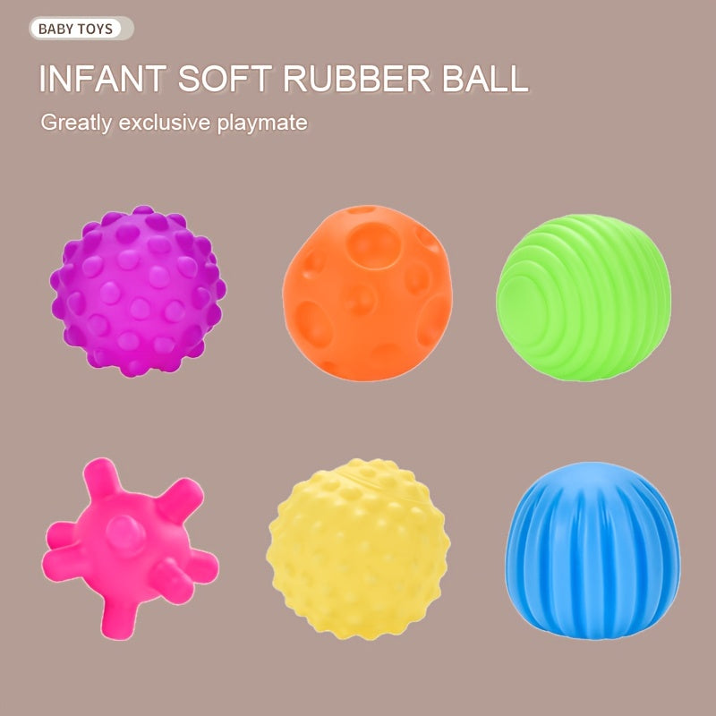 Gentle Pressure Ball for Kids - Durable PVC, Safe & Non-Toxic - Ideal Present for Special Occasions - Comes in a Variety of Colors: Orange, Pink, Purple, Red, Blue, Yellow