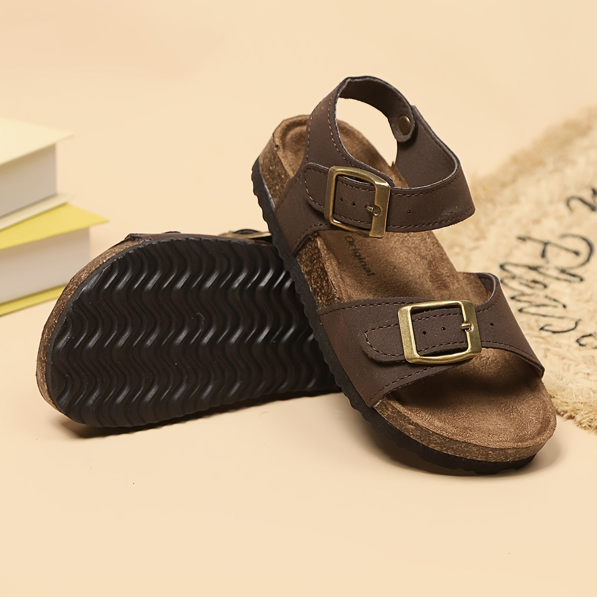 Kids' Cork Sandals for Summer