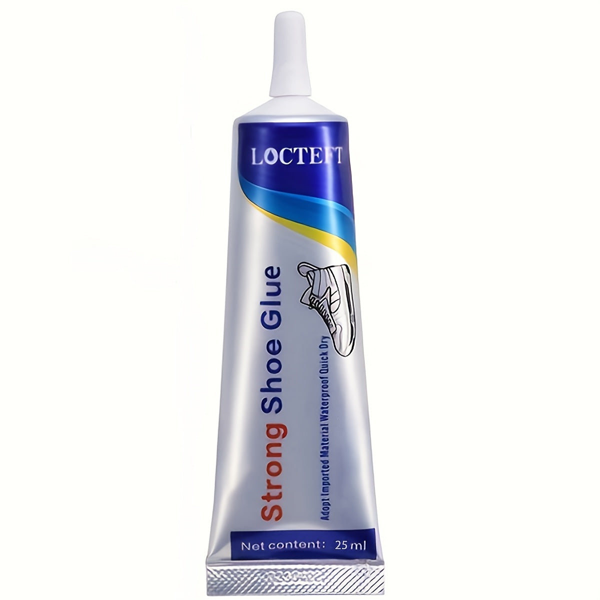 25ml Shoe Repair Glue, a strong, waterproof adhesive for repairing leather and sports shoes.